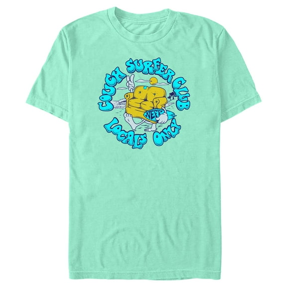 Men's NEFF Couch Surfer Club Large Logo  Graphic T-Shirt