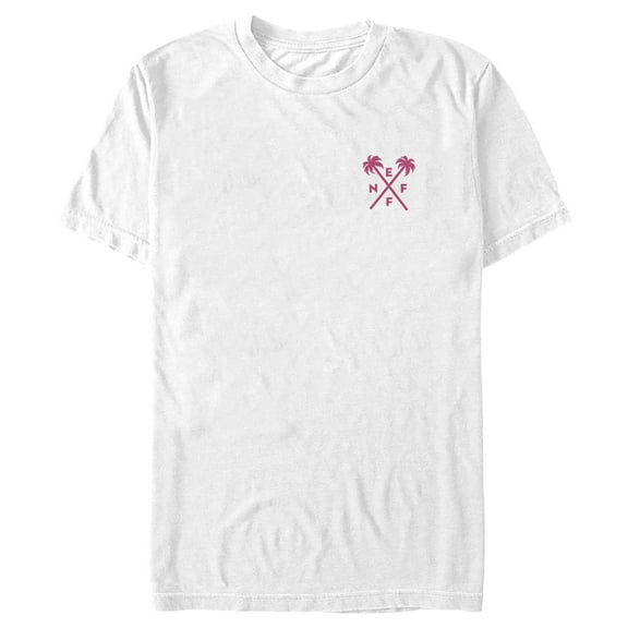 Men's NEFF Crisscross Palm Tree Badge Graphic Tee White X Large