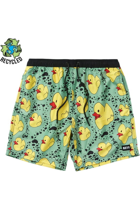 Men's NEFF Ducky Life  Hot Tub Swim Trunks