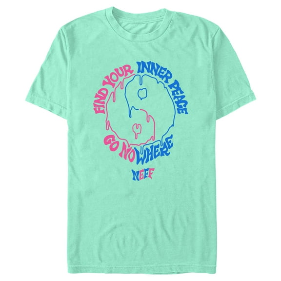 Men's NEFF Find Your Inner Peace Go Nowhere Large  Graphic T-Shirt