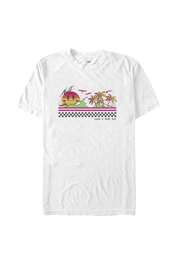 Men's NEFF Have a Rad Day Graphic Tee White Small