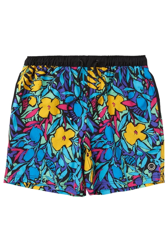 Men's NEFF Head In The Weeds Hot Tub Swim Trunks