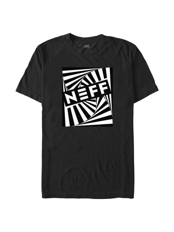 Men's NEFF Hypnotic Logo Graphic Tee Black 2X Large
