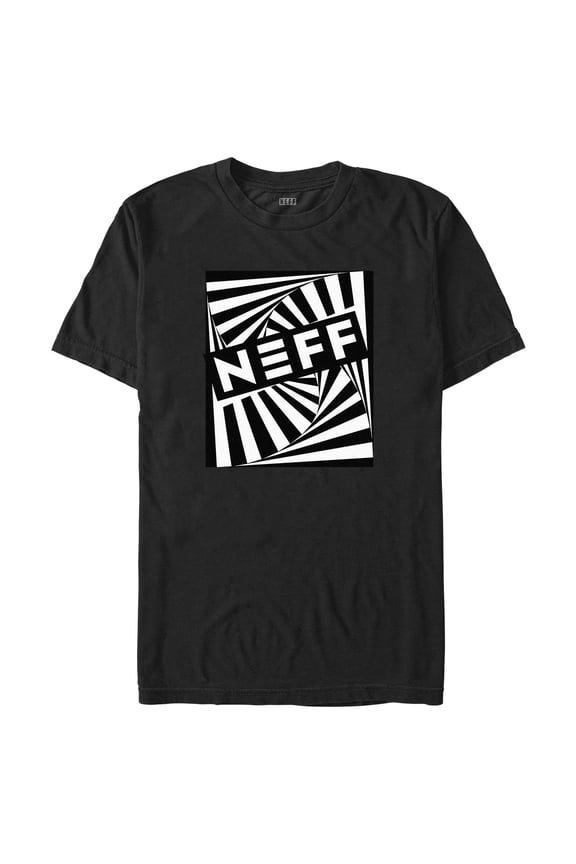 Men's NEFF Hypnotic Logo Graphic Tee Black Large