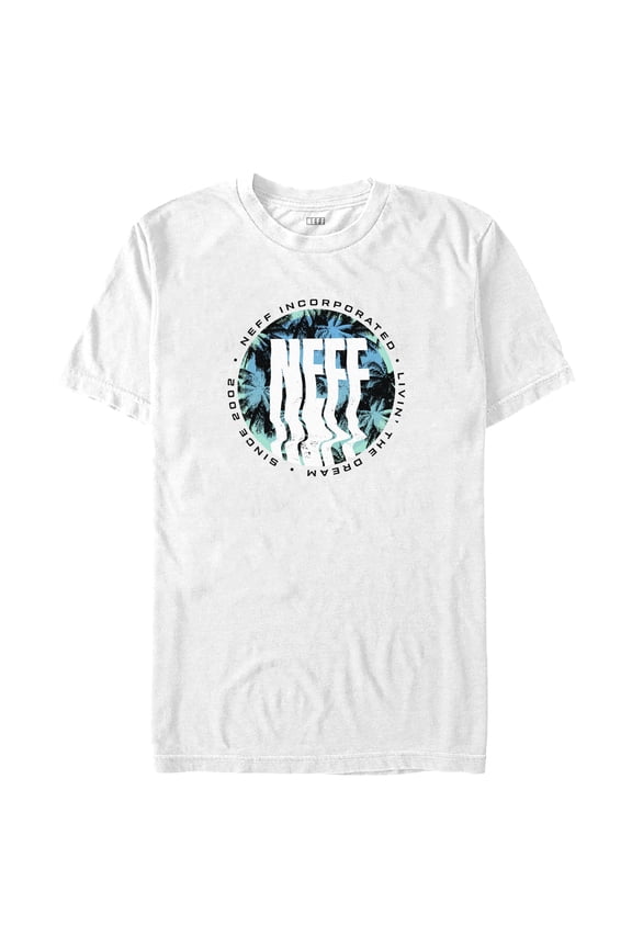 Men's NEFF Livin’ the Dream Since 2002 Graphic Tee White 2X Large