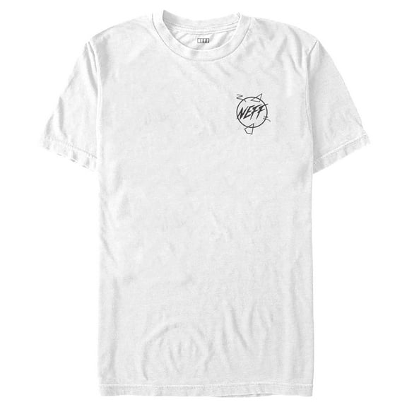 Men's NEFF Mind Safari Logo  Graphic Tee White 2X Large