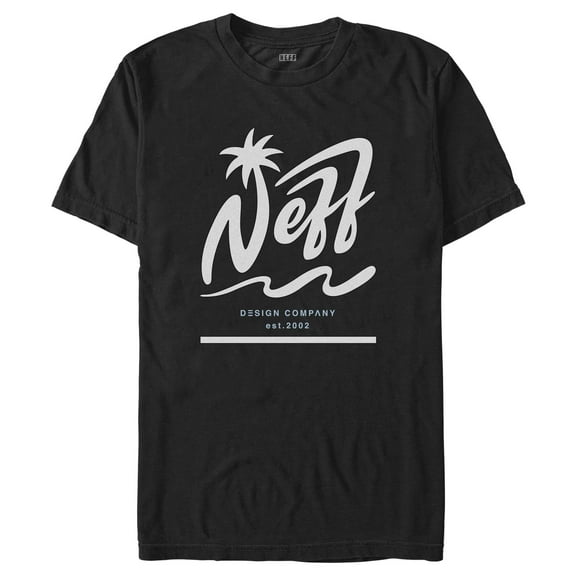 Men's NEFF Palm Tree Logo  Graphic Tee Black 2X Large