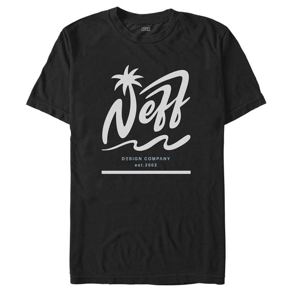 Men's NEFF Palm Tree Logo Graphic Tee Black Medium