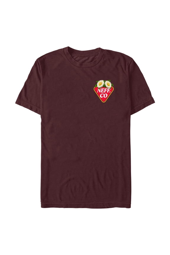 Men's NEFF Small Flower Badge Logo Graphic T-Shirt