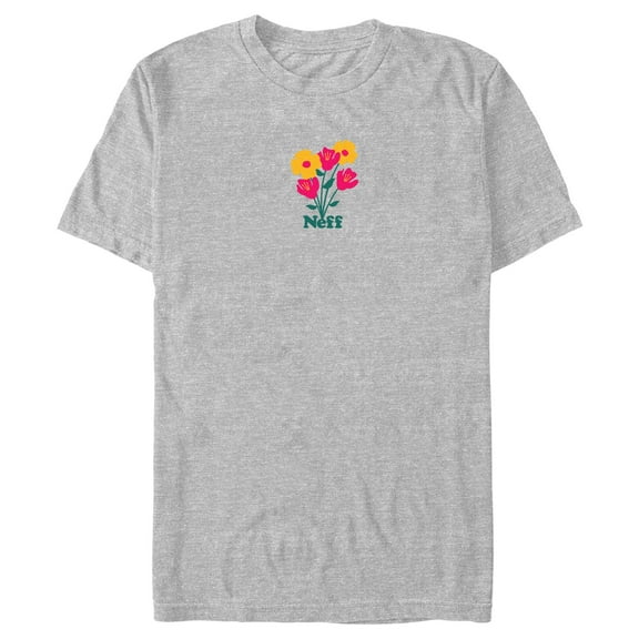 Men's NEFF Small Flower Bouquet Logo  Graphic T-Shirt