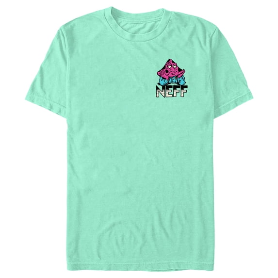 Men's NEFF Small Meltdown Mushroom Logo Graphic T-Shirt