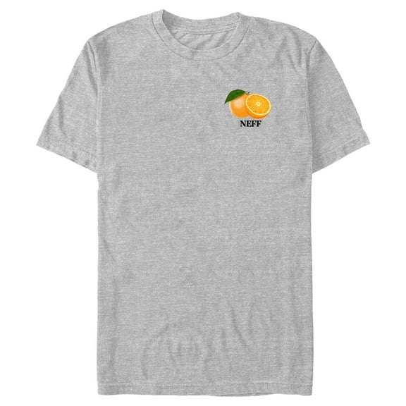Men's NEFF Small Orange Fruit Logo  Graphic T-Shirt