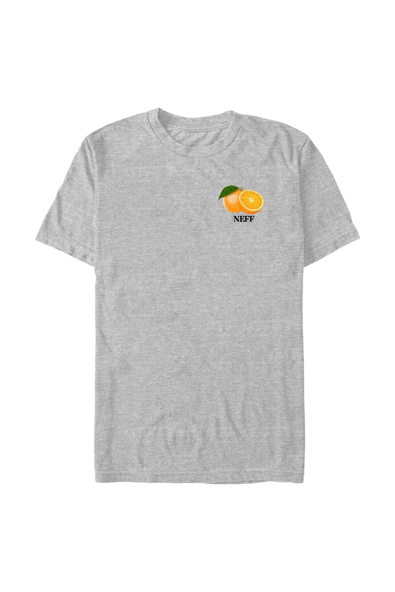 Men's NEFF Small Orange Fruit Logo Graphic T-Shirt