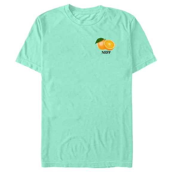 Men's NEFF Small Orange Fruit Logo  Graphic T-Shirt