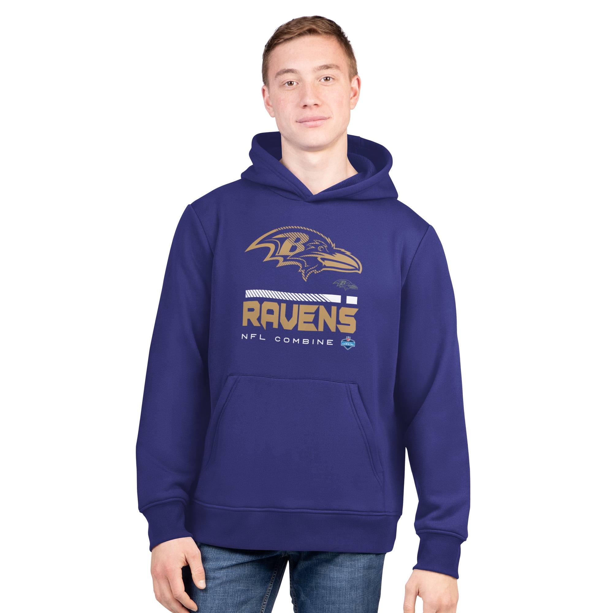 Baltimore Ravens Men's NFL Combine Fleece Pullover Hoodie - Walmart.com