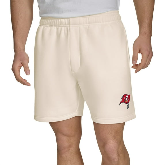 Men's NFL Combine Tampa Bay Buccaneers Vintage White Fleece Short, Sizes S-3XL