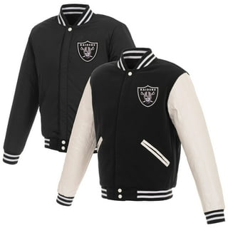 Men's Las Vegas Raiders Starter Black Extreme Full-Zip Hoodie Jacket