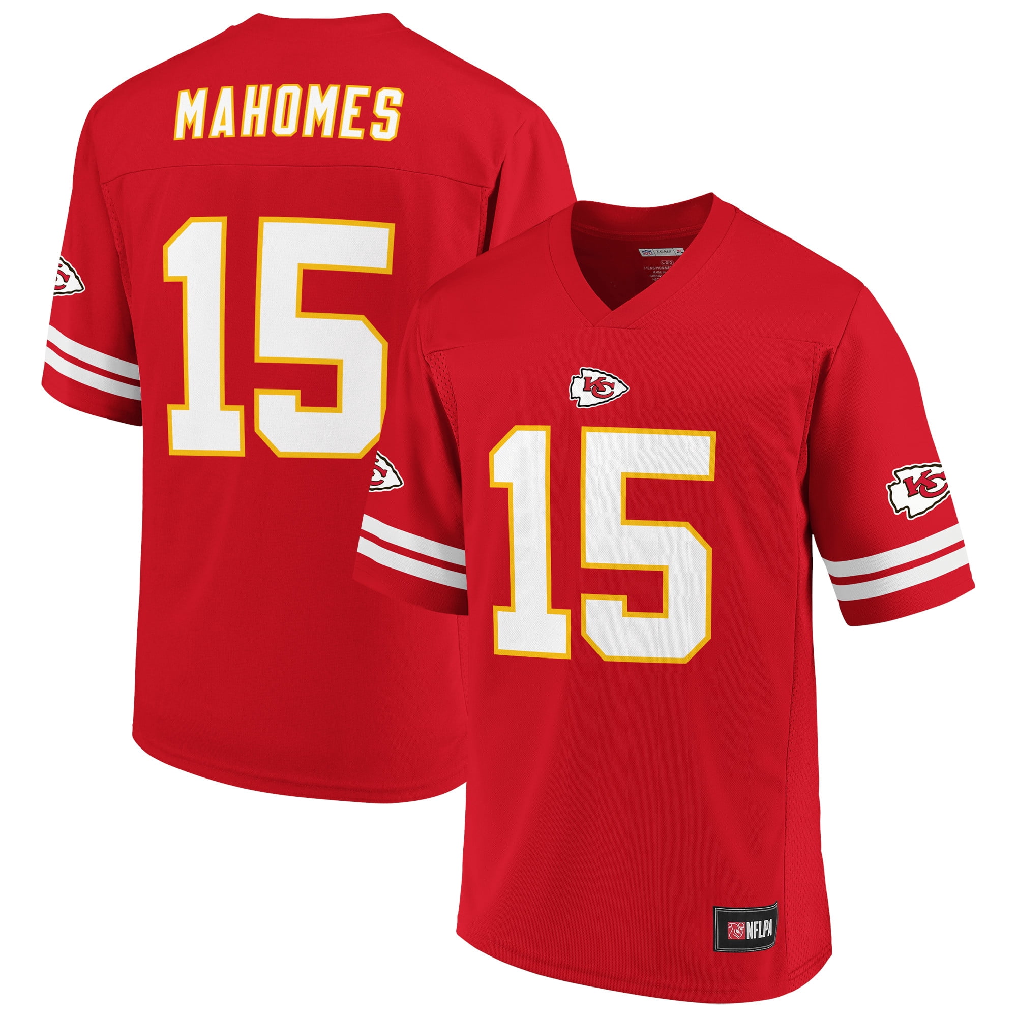 Men's NFL Pro Line by Fanatics Branded Patrick Mahomes Red Kansas City  Chiefs Player Jersey 