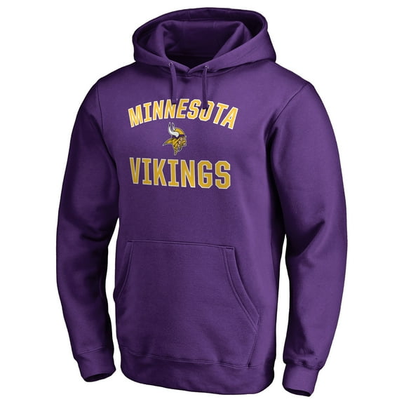 Men's Purple Minnesota Vikings Victory Arch Pullover Hoodie