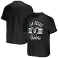 thumbnail image 1 of Men's NFL x Darius Rucker Collection by Fanatics Black Las Vegas Raiders Stripe T-Shirt, 1 of 3