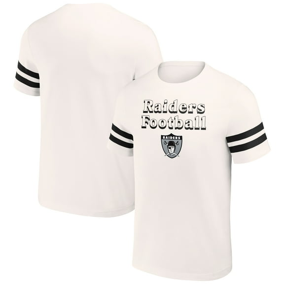 Men's NFL x Darius Rucker Collection by Fanatics Cream Las Vegas Raiders Vintage T-Shirt