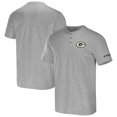 thumbnail image 1 of Men's NFL x Darius Rucker Collection by Fanatics Heather Gray Green Bay Packers Henley T-Shirt, 1 of 3