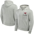thumbnail image 1 of Men's NFL x Darius Rucker Collection by Fanatics Heather Gray Tampa Bay Buccaneers Domestic Full-Zip Hoodie, 1 of 3