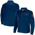 thumbnail image 1 of Men's NFL x Darius Rucker Collection by Fanatics Navy Chicago Bears Canvas Button-Up Shirt Jacket, 1 of 3