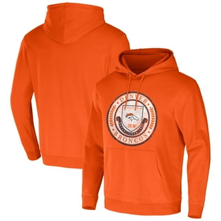 : Starter Men's Orange Denver Broncos Extreme Full-Zip Hoodie  Jacket : Sports & Outdoors