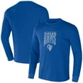 thumbnail image 1 of Men's NFL x Darius Rucker Collection by Fanatics Royal Los Angeles Rams Long Sleeve Thermal T-Shirt, 1 of 3
