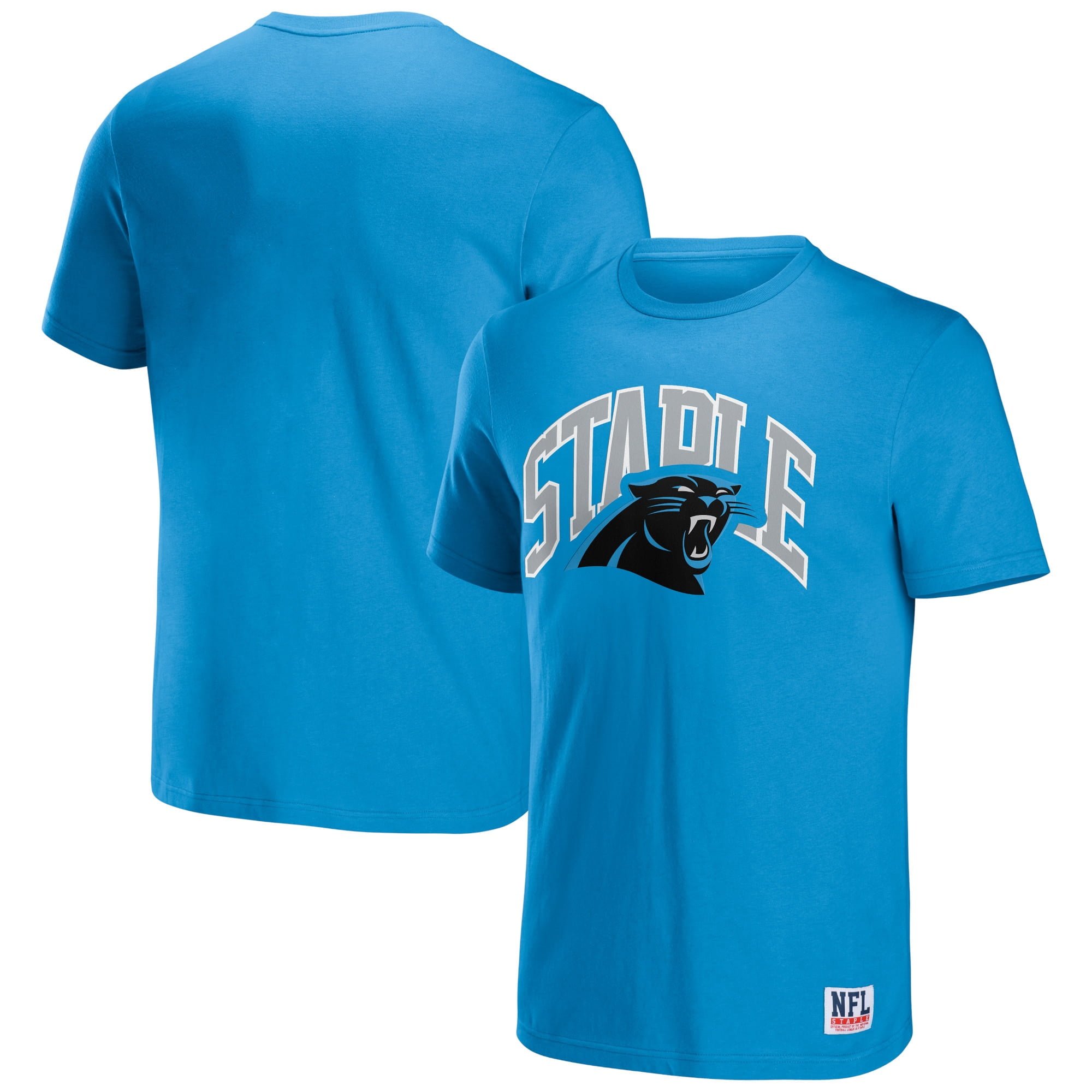 Carolina Panthers NFL Logo Lockup T Shirt for Men Bahrain Ubuy