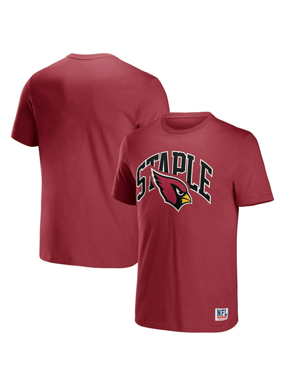 Men's NFL x Staple Cardinal Arizona Cardinals Logo Lockup T-Shirt