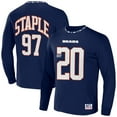 thumbnail image 1 of Men's NFL x Staple Navy Chicago Bears Core Team Long Sleeve T-Shirt, 1 of 3