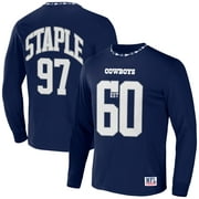 Men's NFL x Staple Navy Dallas Cowboys Core Team Long Sleeve T-Shirt