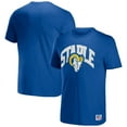 thumbnail image 1 of Men's NFL x Staple Royal Los Angeles Rams Logo Lockup T-Shirt, 1 of 3