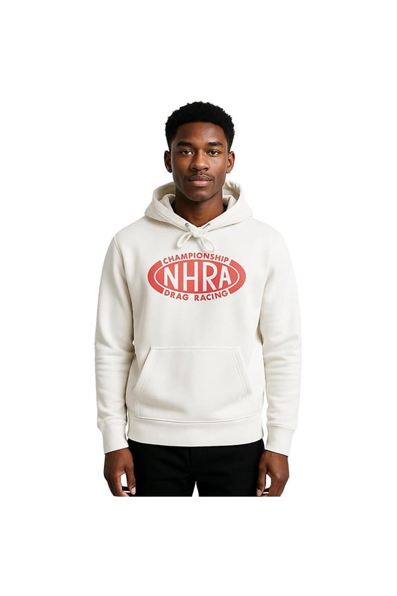 National Hot Rod Association NHRA Car Fastest Vehicles Vintage SPEED FOR ALL Championship on White Adult Hoodie-Medium