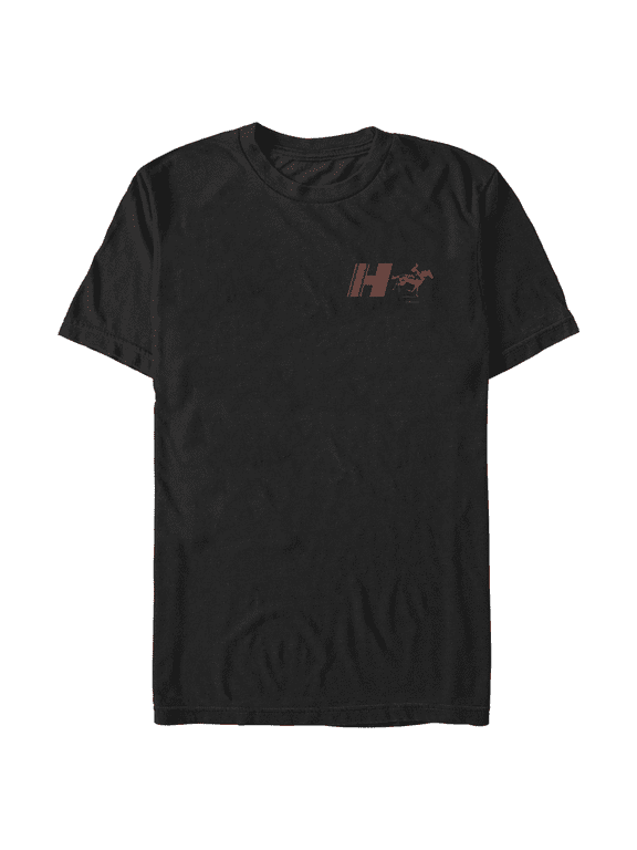 Men's NOPE Haywood's Hollywood Horses Logo Graphic Tee Black Large