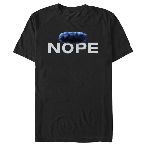 Men's NOPE Nope Cloud Graphic Tee Black Medium