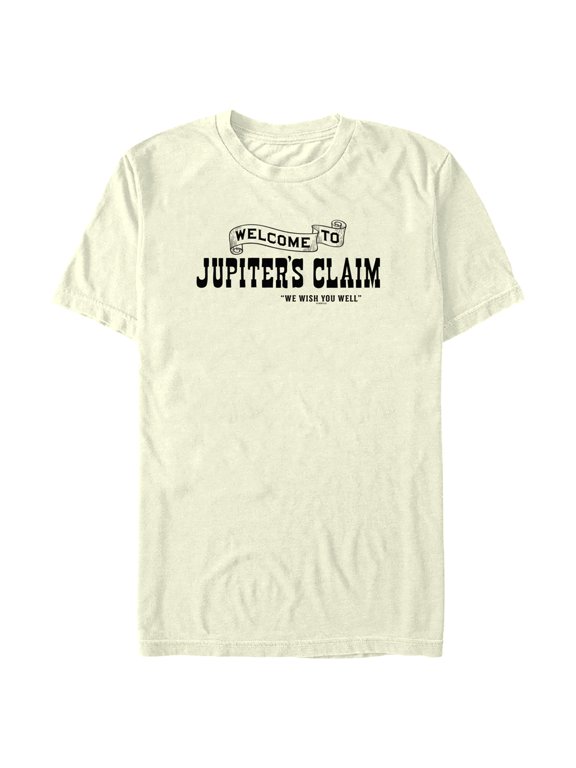 Men's NOPE Welcome to Jupiters Claim Graphic Tee Beige 2X Large