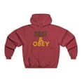 thumbnail image 1 of Men's NUBLEND® Hooded Sweatshirt | Trust & Obey - Religious, 1 of 2