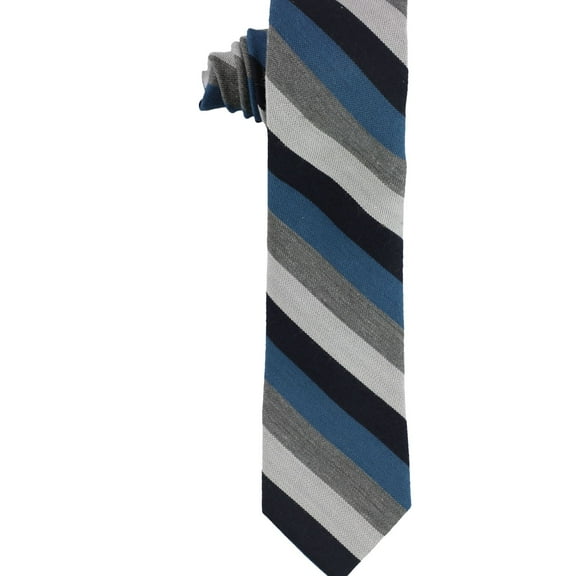 Men's NWT Bar III Various Styles Colors Ties Pocket Square B4HP (Dupont Stripe Teal)