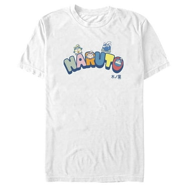 Men's Naruto Nyaruto Kawaii Logo  Graphic T-Shirt