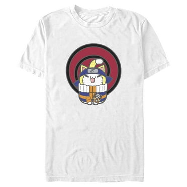 Men's Naruto Nyaruto Uzumaki Symbol  Graphic T-Shirt