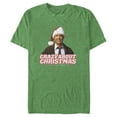 thumbnail image 1 of Men's National Lampoon's Christmas Vacation Clark Crazy About Xmas  Graphic Tee Kelly Heather X Large, 1 of 4