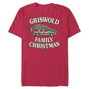 Mens National Lampoons Christmas Vacation Griswold Christmas Tree Graphic T-Shirt