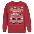 thumbnail image 1 of Men's National Lampoon's Christmas Vacation Griswold Family Christmas Ugly Sweater  Sweatshirt Red Medium, 1 of 4