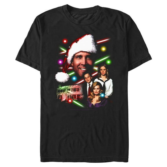 Men's National Lampoon's Christmas Vacation Griswold Family Lights  Graphic T-Shirt