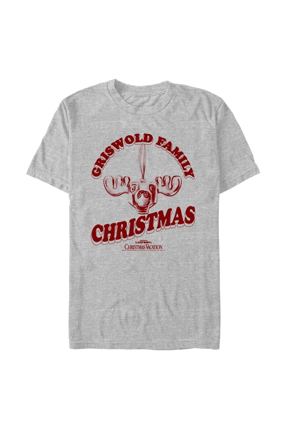 Men's National Lampoon's Christmas Vacation Griswold Family Moose Graphic T-Shirt