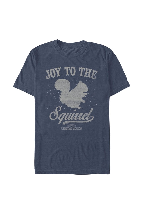 Men's National Lampoon's Christmas Vacation Joy to the Squirrel  Graphic T-Shirt
