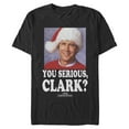 thumbnail image 1 of Men's National Lampoon's Christmas Vacation You Serious, Clark  Graphic Tee Black Large, 1 of 5